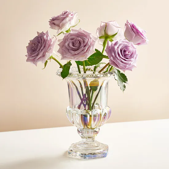 Wholesale European style creative glass vase modern vase for flowers creative flower vase home decor