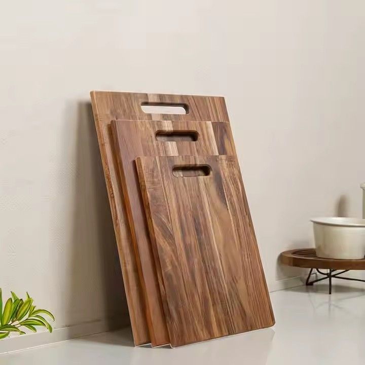 Eco-Friendly Top Popular Custom Solid Wood Chopping Board Kitchenware Acacia Wood Cutting Board