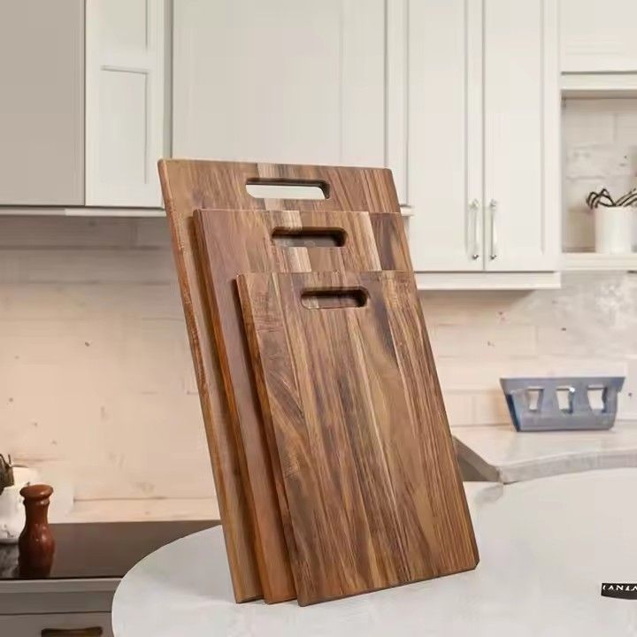 Eco-Friendly Top Popular Custom Solid Wood Chopping Board Kitchenware Acacia Wood Cutting Board