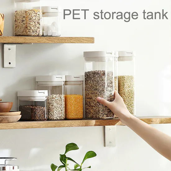 Airtight Food Storage Containers with Easy Lock Lids BPA Free Plastic Cereal Storage Container