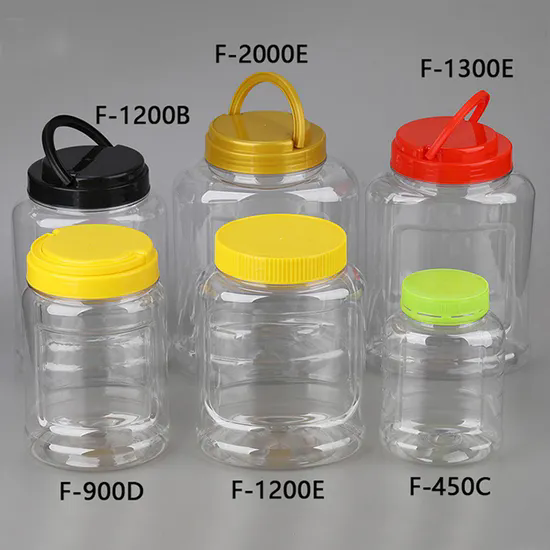 Pet Food Package Bottles 390ml Plastic Empty Honey Bottle Packaging Bottle for Honey