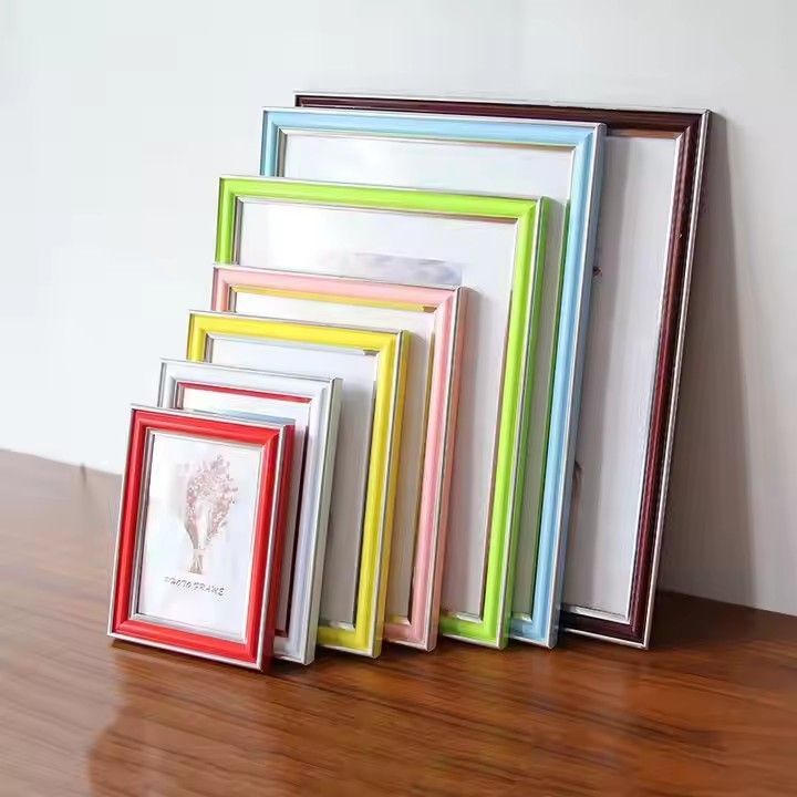 Children Pvc Photo Frame Home Decorative Tabletop and Wall Hanging Horizontal or Vertical Photo Frame