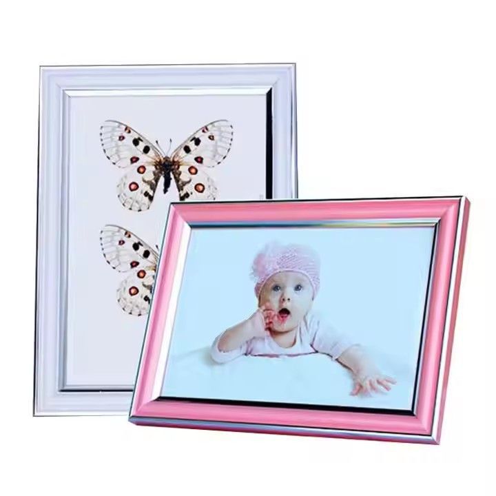 Children Pvc Photo Frame Home Decorative Tabletop and Wall Hanging Horizontal or Vertical Photo Frame