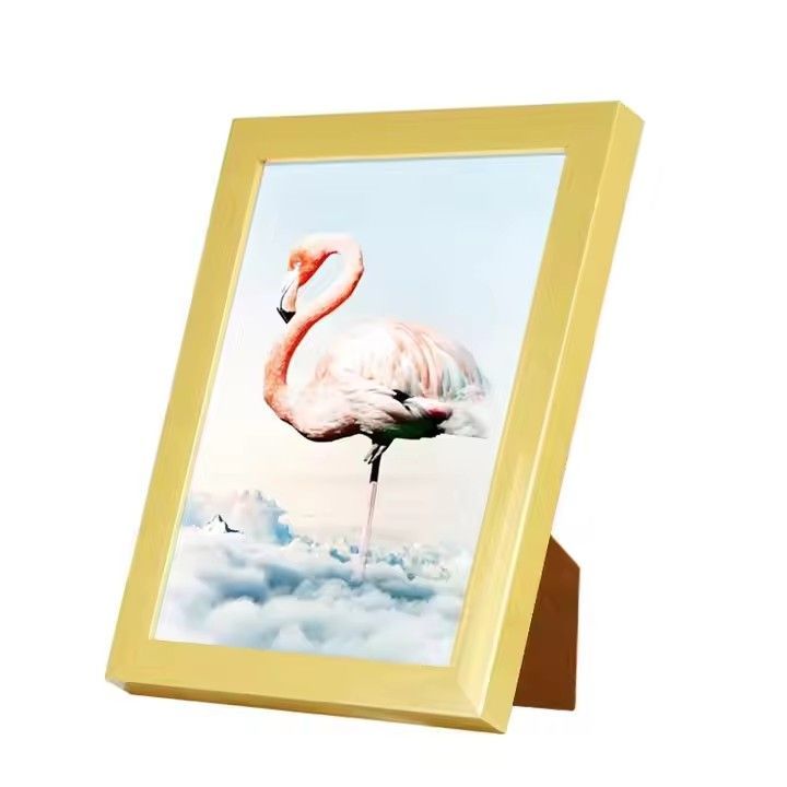 Modern 7inch Desktop Photo Frame Vintage Pvc Picture Frames Display 4k 8k Plastic Photo Frame