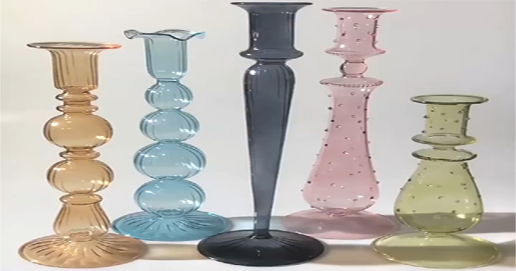 colorful transparent candle holder colorful transparent candle holder