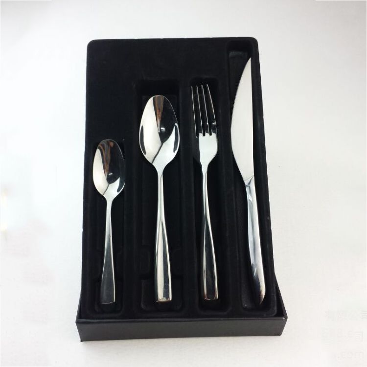 Germany Quality Hotel Exported Western Stainless Steel Fork And Spoon Knife Set Cutlery